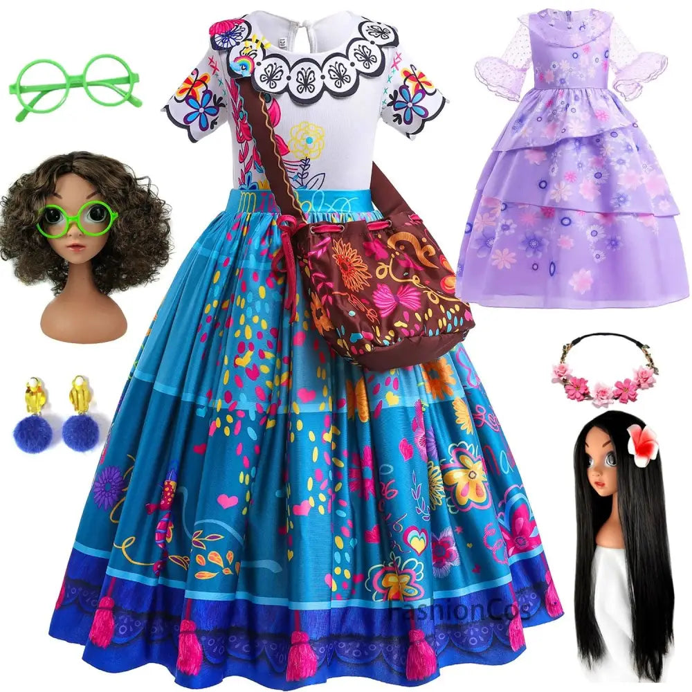 Costume robe Encanto Mirabel Disney Adulte - S (sous 3 semaines)