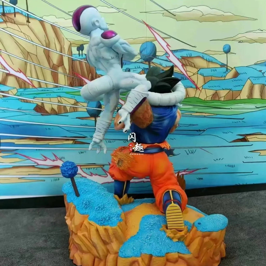 Figurine Dragon Ball Z Son Goku VS Freezer Enjouet