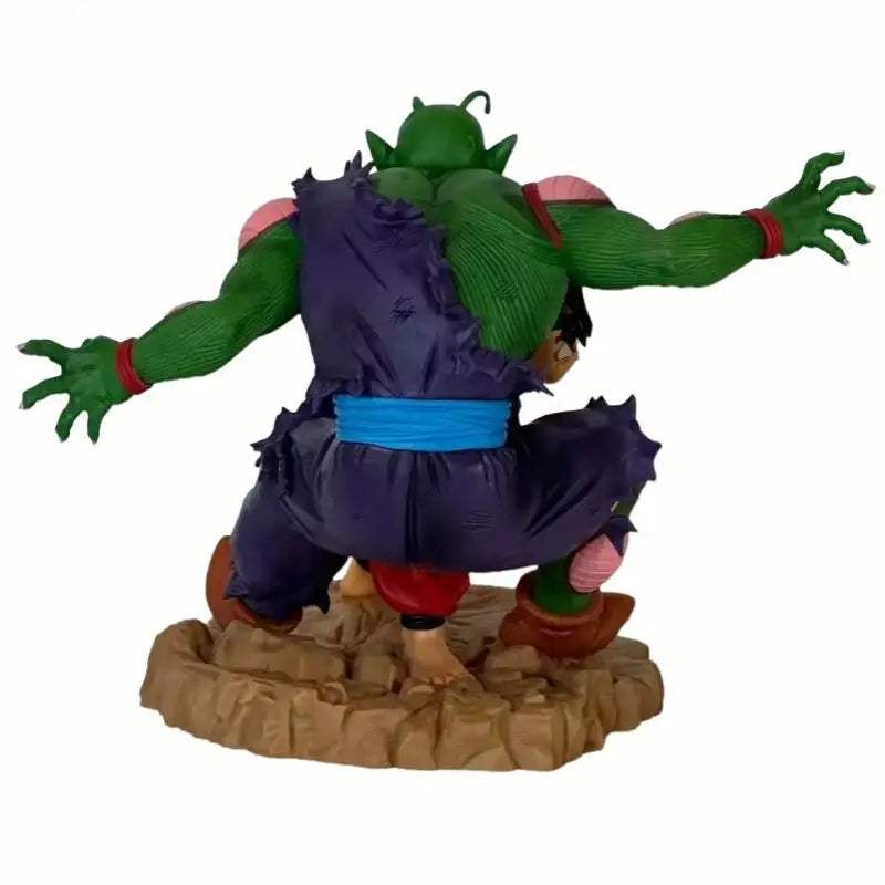 FIGURINE LUMINEUSE DRAGON Ball Z en PVC Son Goku vs Piccolo 21 cm avec