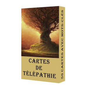 Telepathy divinatory card games