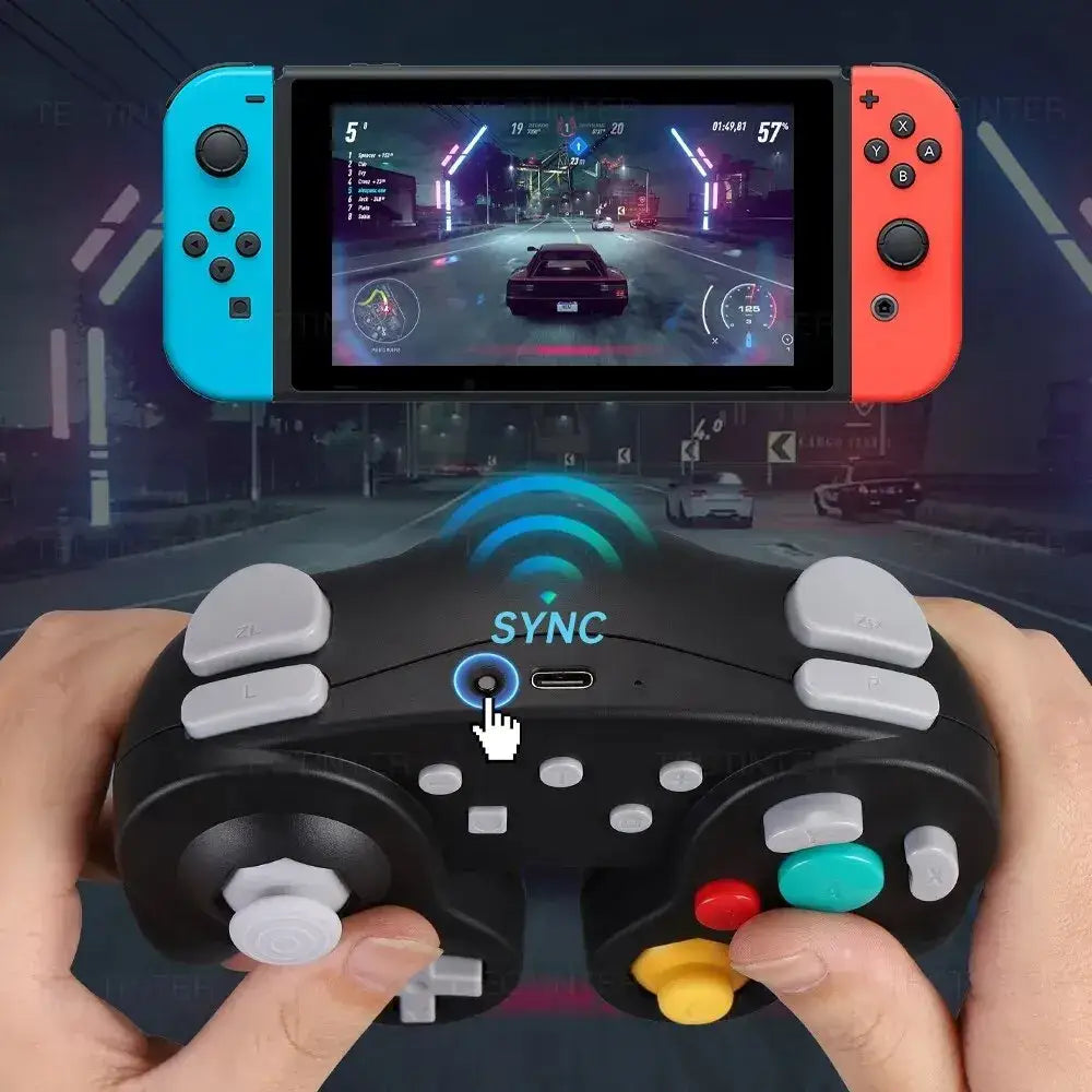 Gamecube Bluetooth Controller for Switch and PC Enjouet