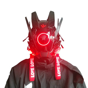 Futuristic Cyberpunk Techwear mask