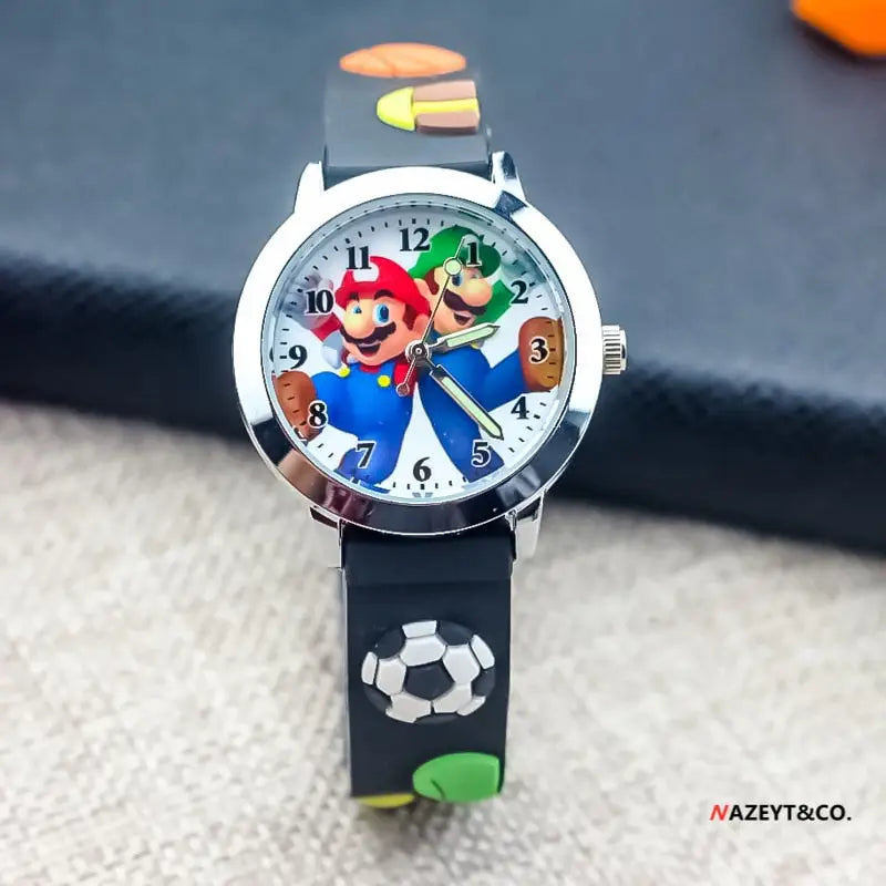 Montre quartz Super Mario pour enfants Enjouet