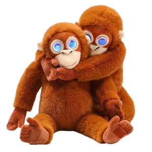 Peluche interactivo de orangután con IA de 40 cm