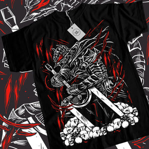 Dark Warrior Anime T-Shirt