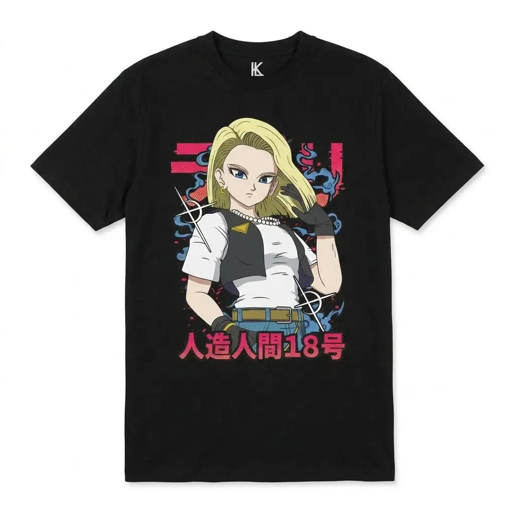 FLAGSTUFF フラグスタフ ドラゴンボールTシャツ 人造人間17号 18号 フラグスタッフ ドラゴンボールTシャツ 人造人間17号、18号 FLAGSTUFF