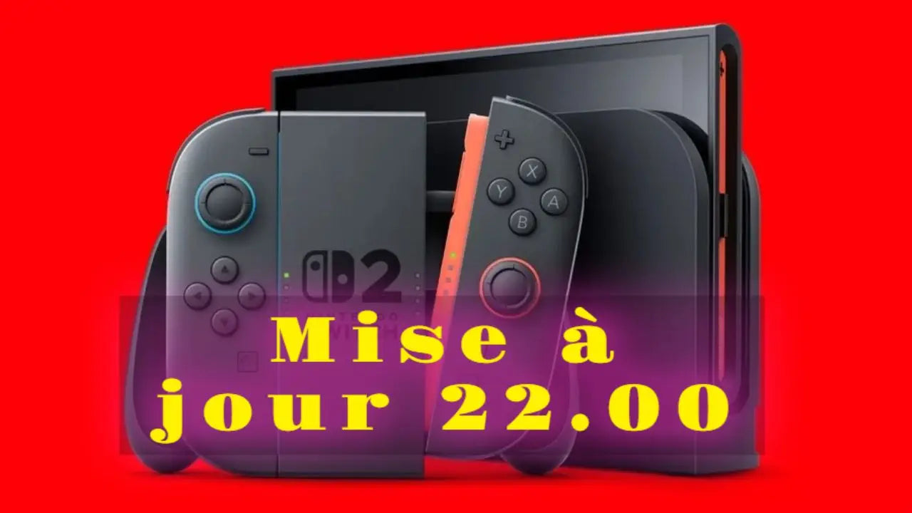 Nintendo Switch 2 : la mise à jour 22.0.0 révolutionne le mode portable