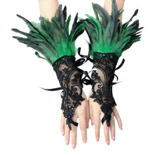 Gants en plumes Bal masqué - Enjouet