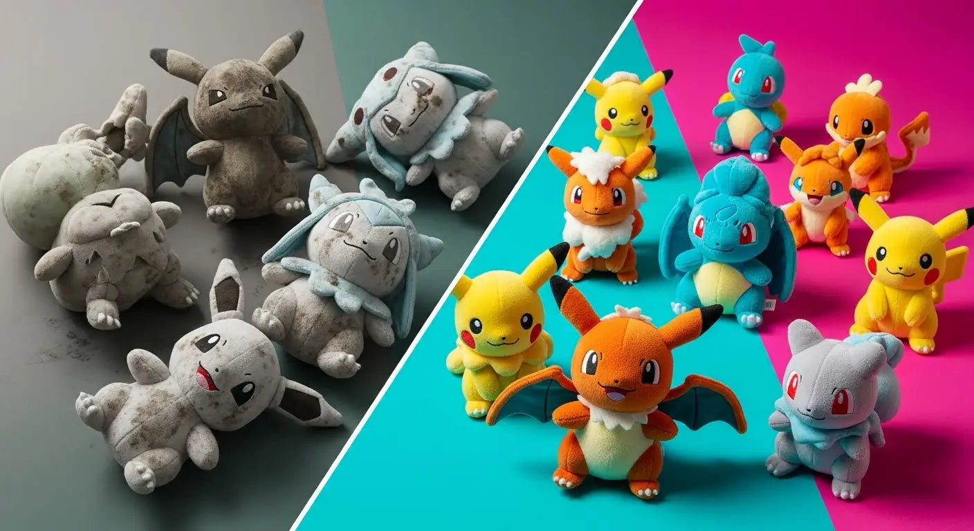 Redonner vie à des peluches Pokémon oubliées