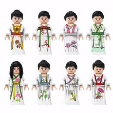 8 Figurines Lego Gesha Dynastie Han - Enjouet