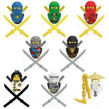 8 Figurines Lego Ninjago - Enjouet