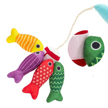 Jeu de pêche en tissu avec gobelets à empiler – 22 pièces