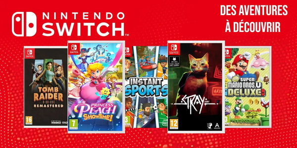 Quels sont les jeux les plus joués sur Switch ?