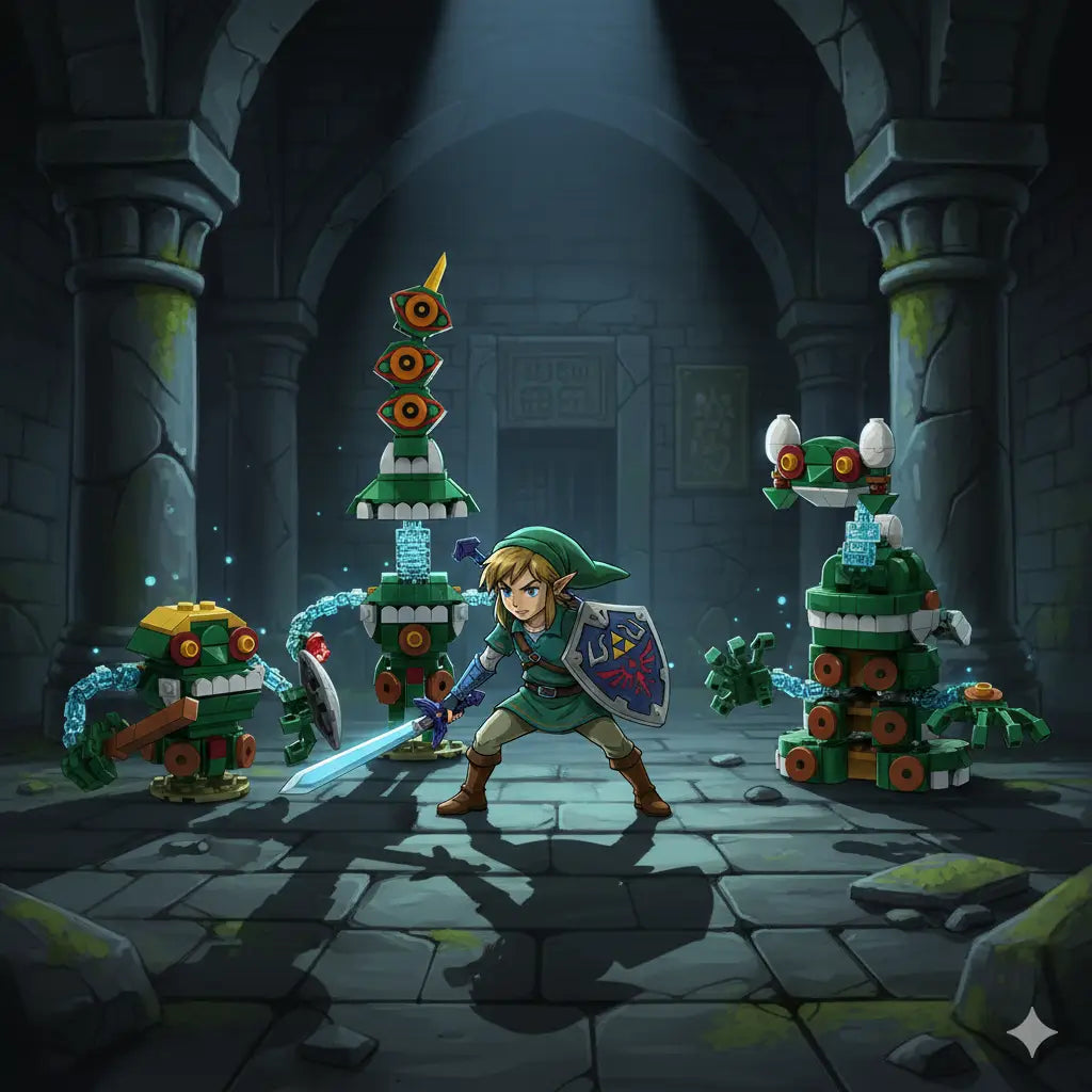 Figura Guardián Gólem Zelda