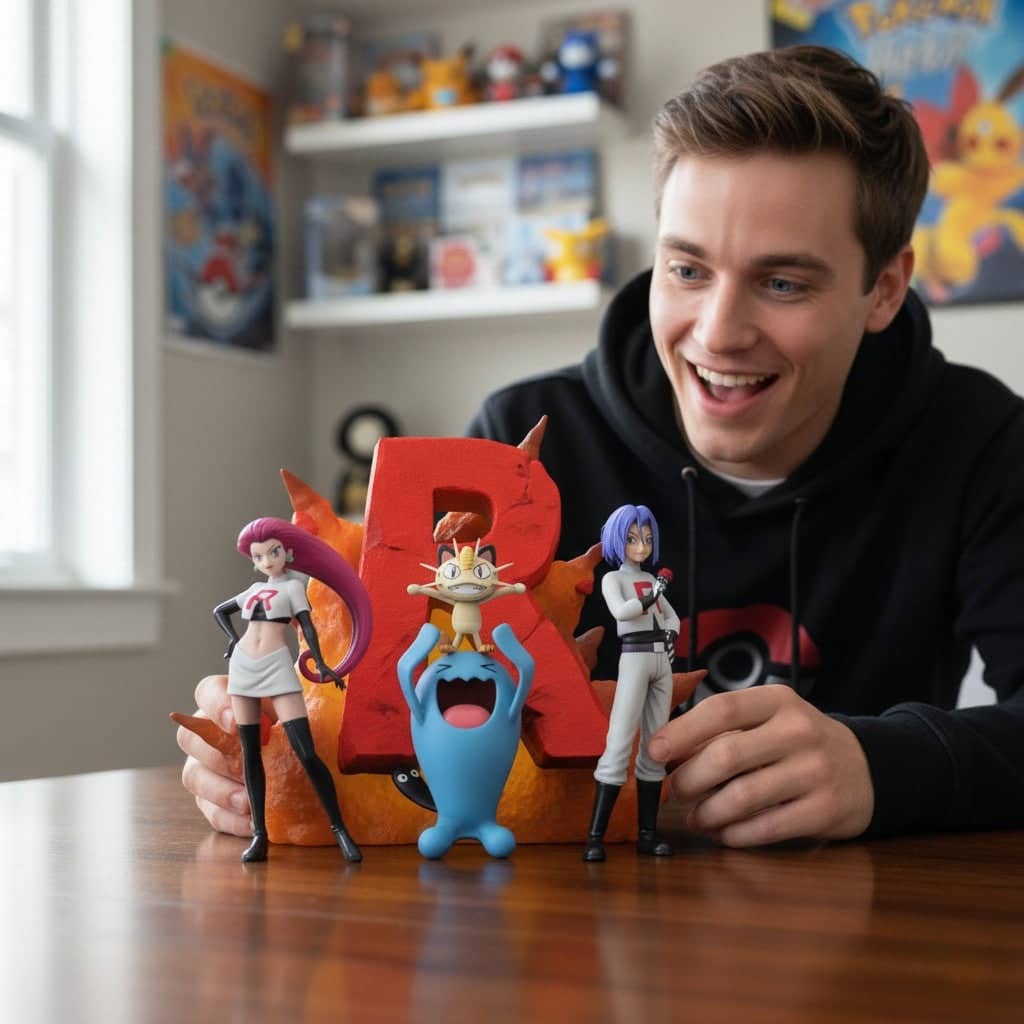 Decoration avec 4 Figurines Pokemon