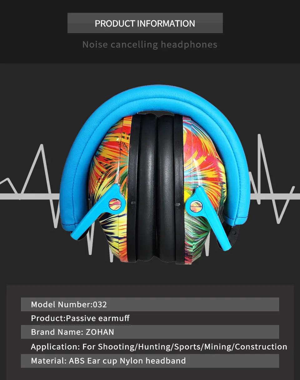 Protège-oreilles Anti-bruit pour enfants