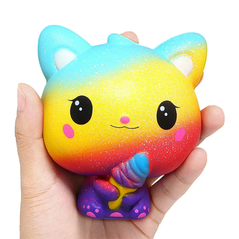 Squishy Chat Rainbow Anti Stress