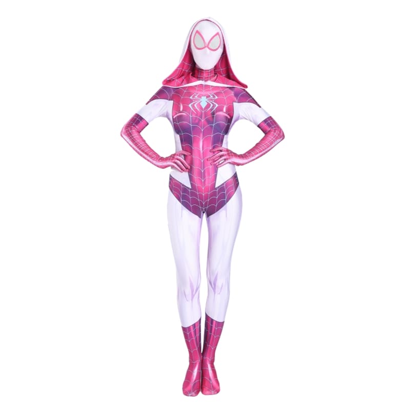 Costume Cosplay Spider Gwen Femme et Fille