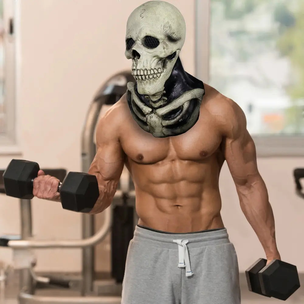 Masque de tête de mort crâne squelette Halloween