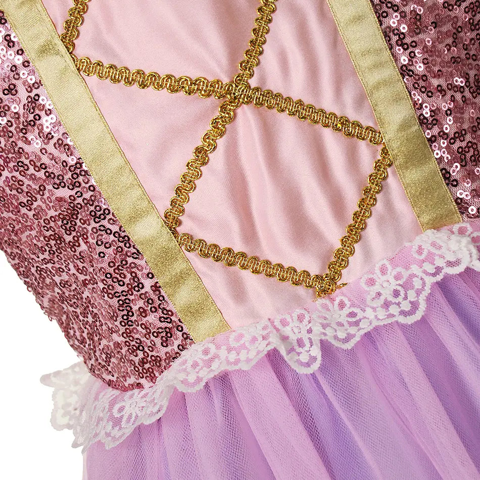 Costume de princesse Raiponce Enfant Robe de bal