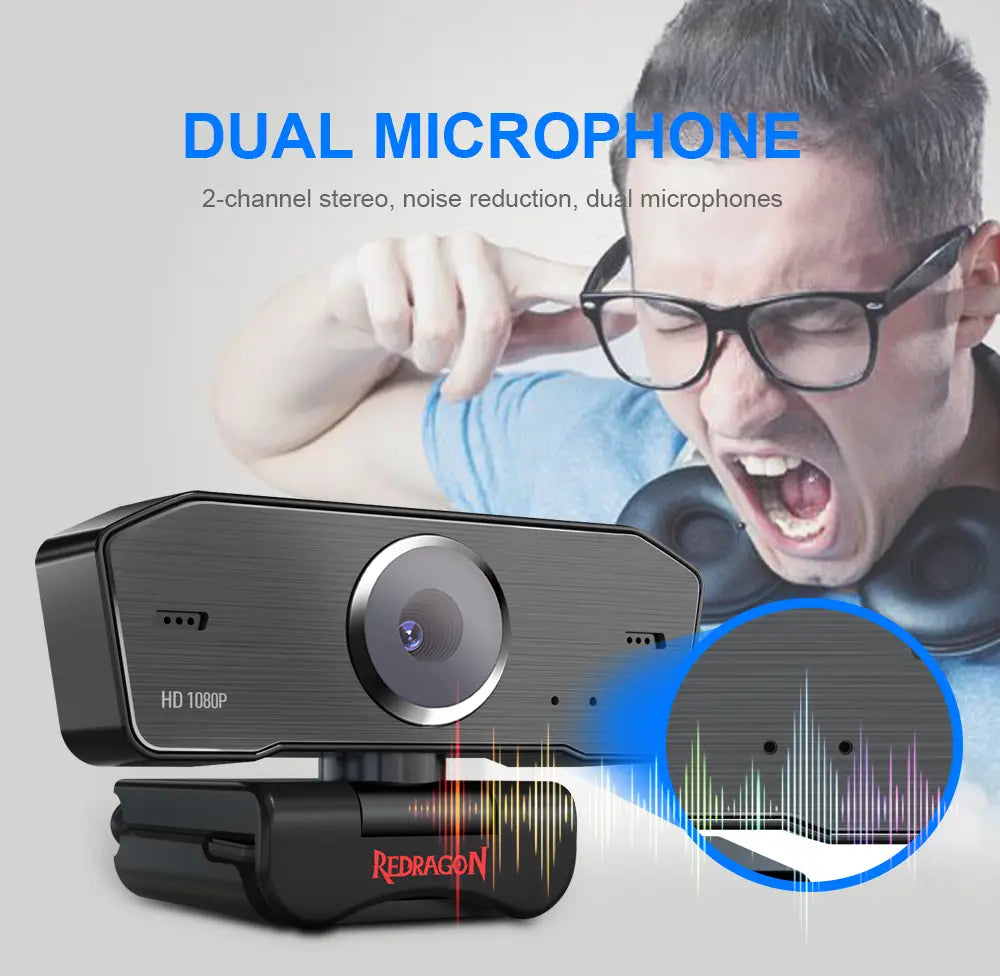 Webcam Microphone intégré Smart 1920 X 1080P 30fps