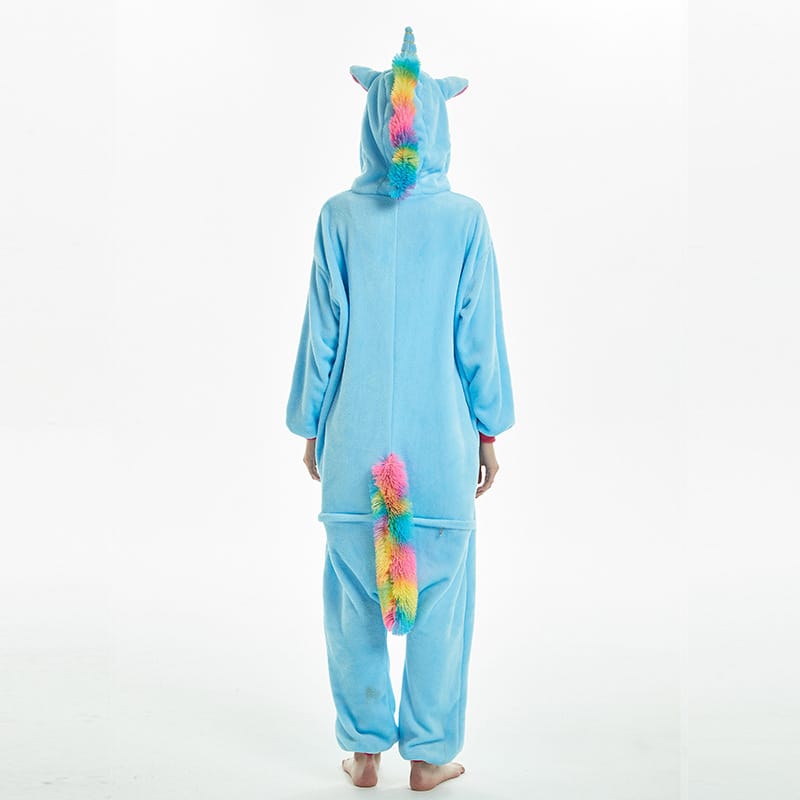 Combinaison Pyjama Licorne bleue pour femmes