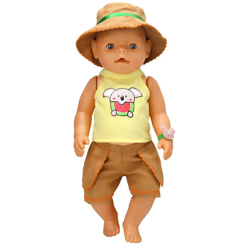 Vêtements de poupée Safari 40 cm