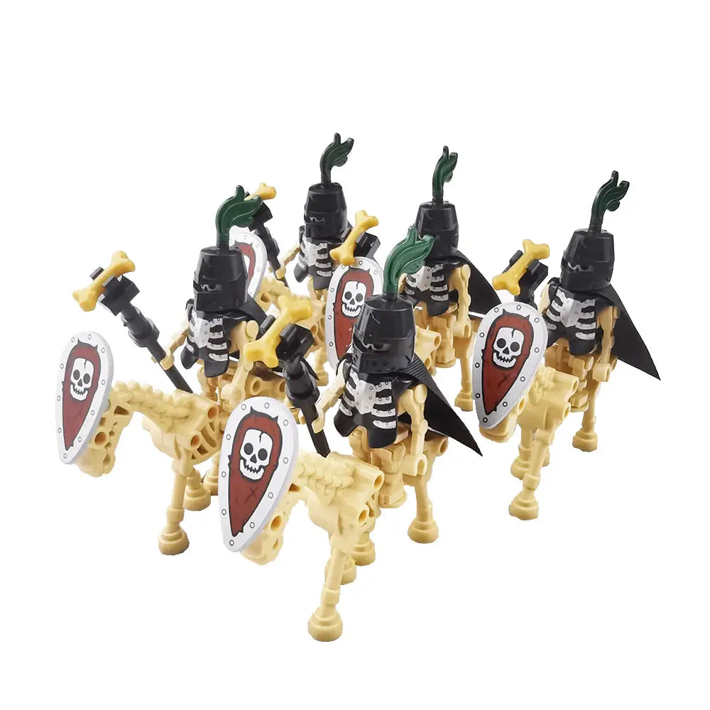 Figurines Lego squelette de Ninja pirates