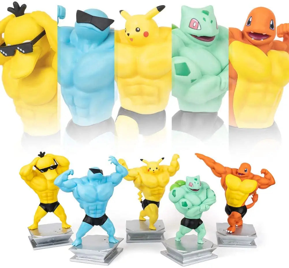 Figurines Pokemon 18cm Bodybuilding