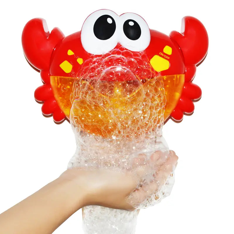 Jouet de bain Crabe à bulles amusant pour bébé