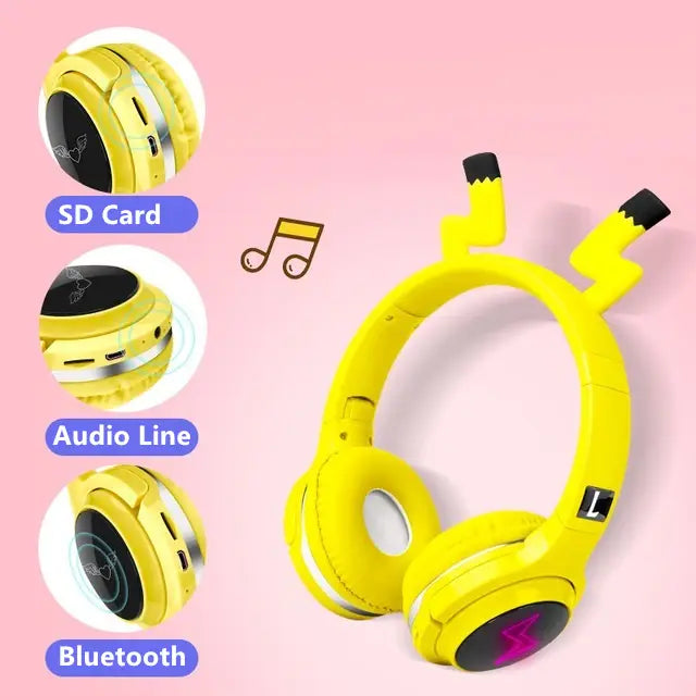 Écouteurs Bluetooth 5.0 Pokémon pour enfants