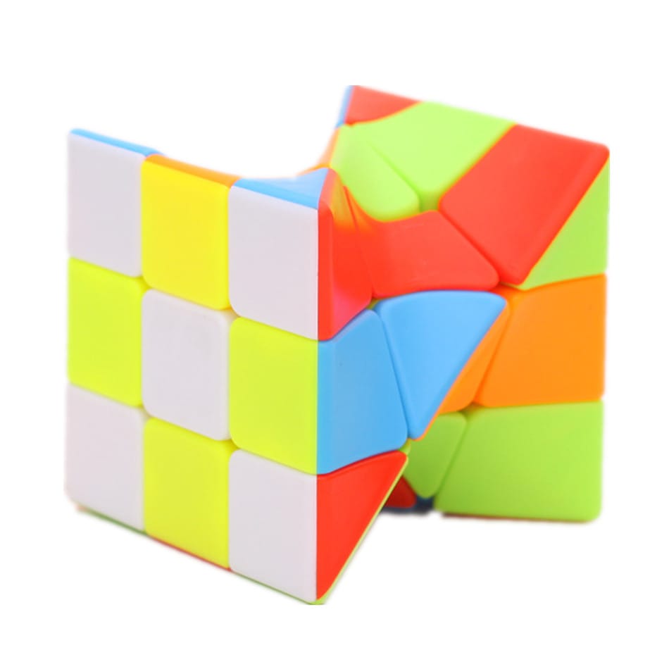 Cube Magique Rapide Torsadé Coloré