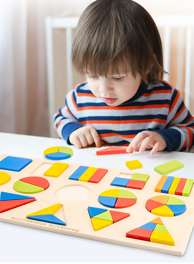 Planche de formes géométriques Montessori