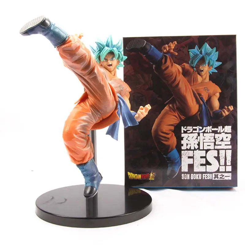 Figurines Super DBZ Son Goku Bleu Jaune