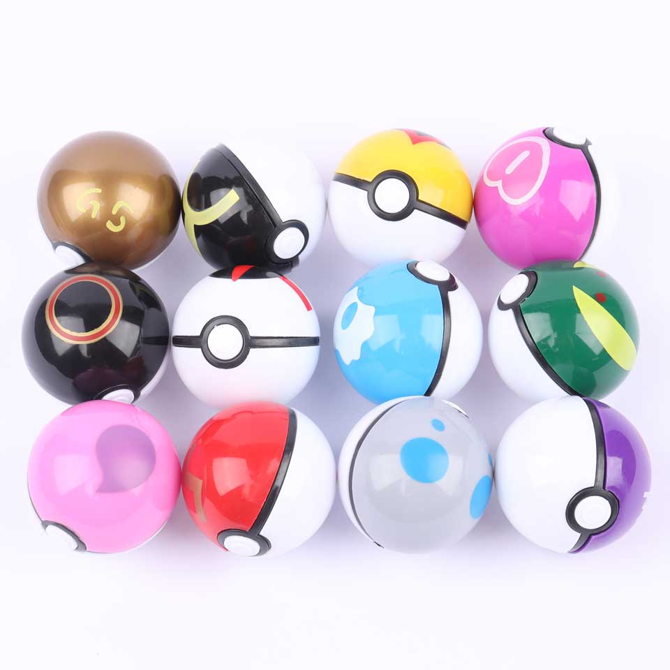 Coffret 12 Pokeball Figurines Pokémon