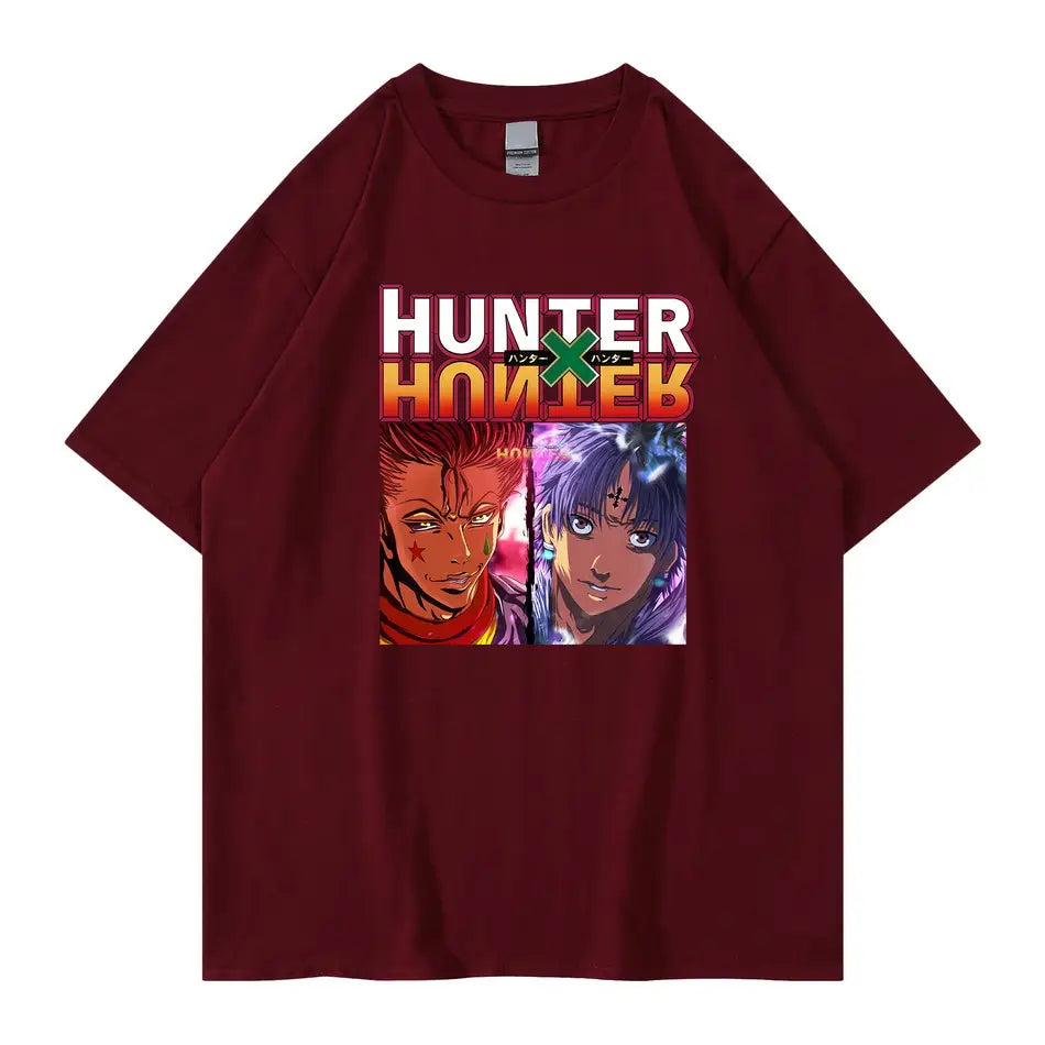 T-shirt 100% Coton Manga Hunter X Hunter