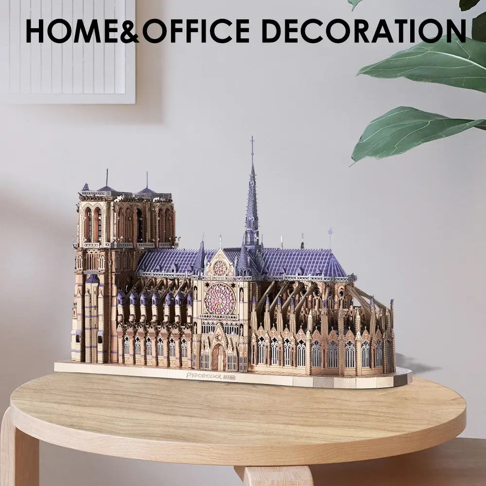 Puzzle Métal 3D Notre Dame Cathédral Paris