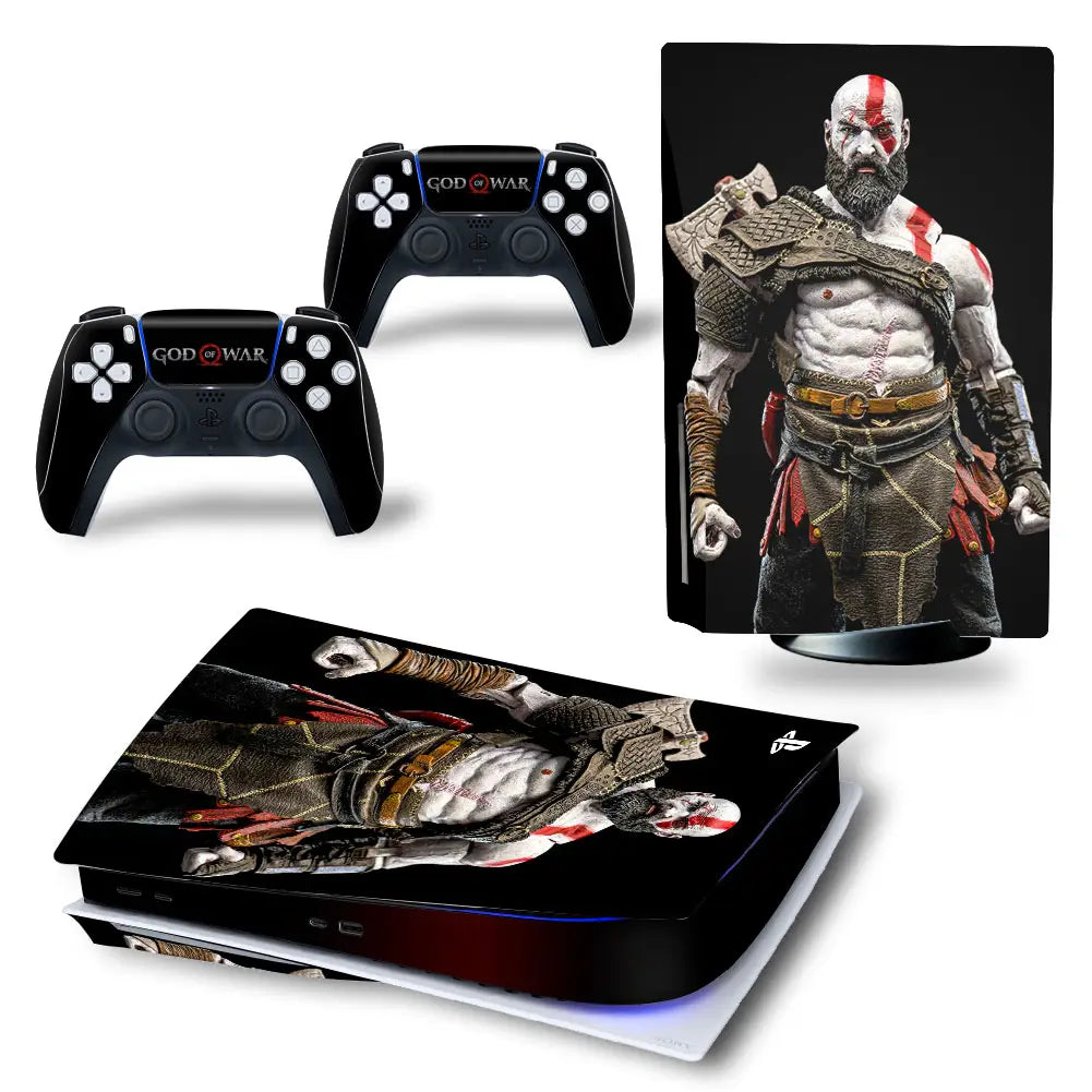 Autocollant Console PS5 God Of War