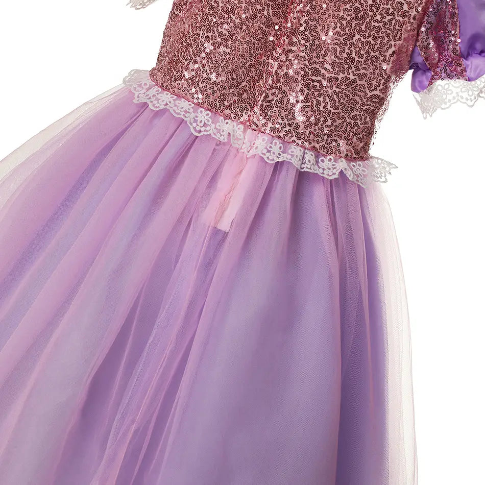 Costume de princesse Raiponce Enfant Robe de bal