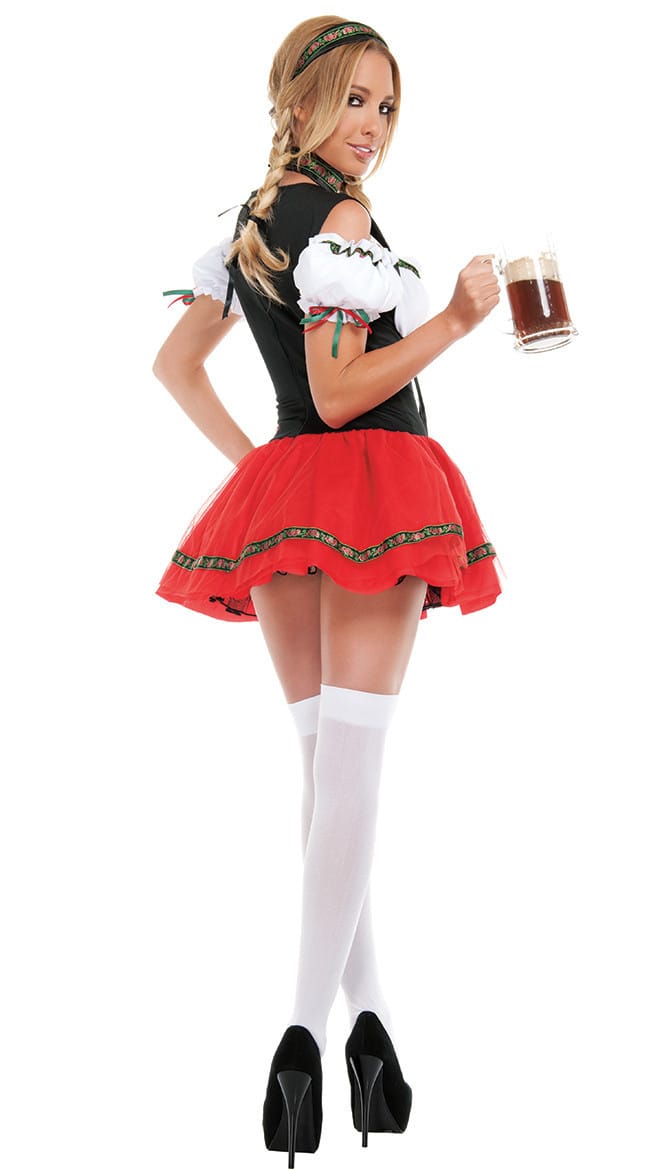 Costume de carnaval Serveuse Allemande