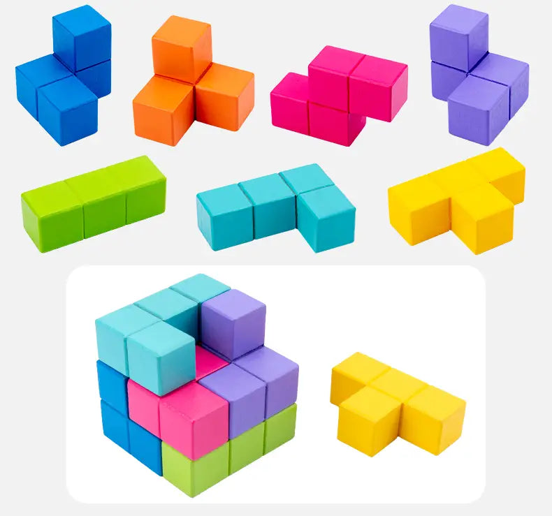 Puzzle 3D Jeu de logique spatiale