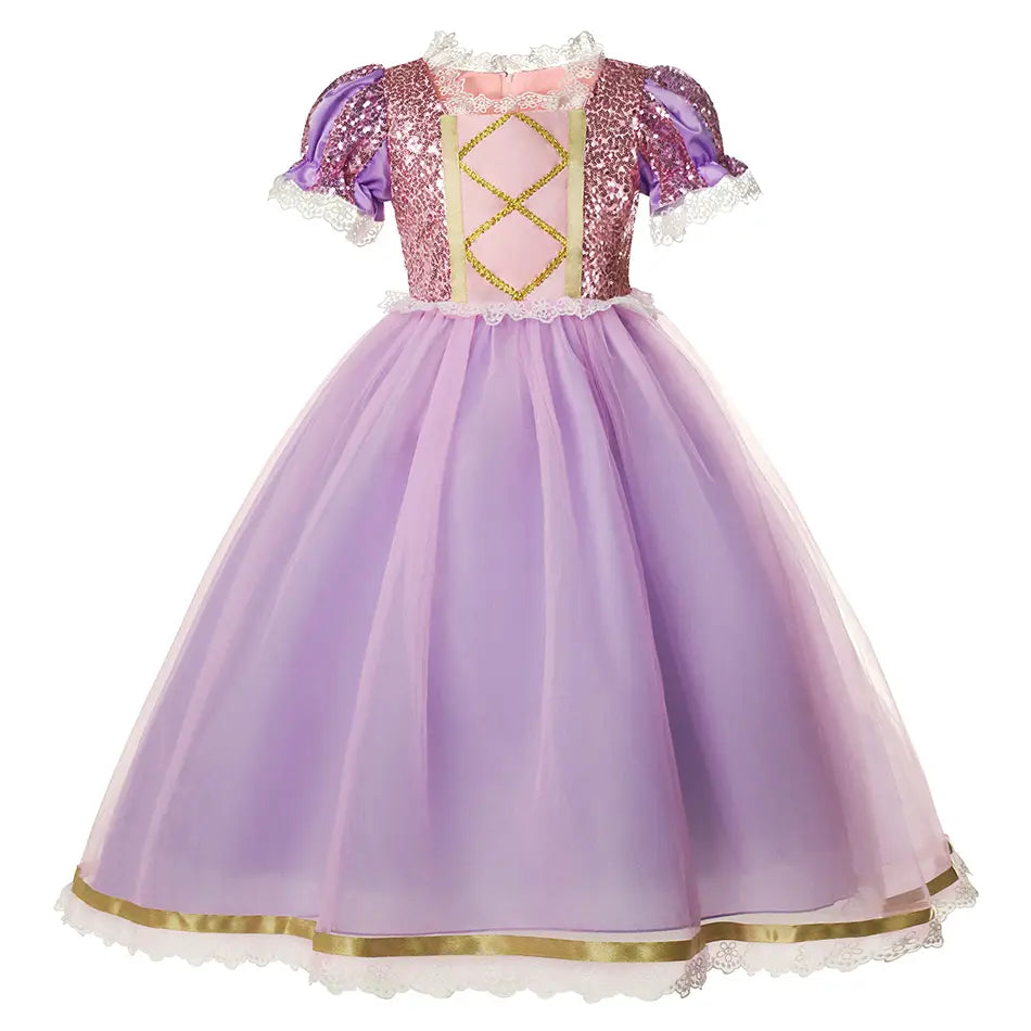 Costume de princesse Raiponce Enfant Robe de bal