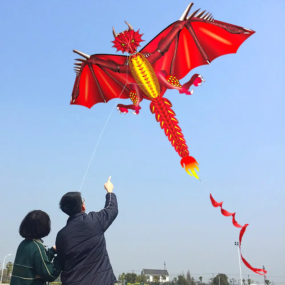 Cerfs-volants Dragon Feu Glace