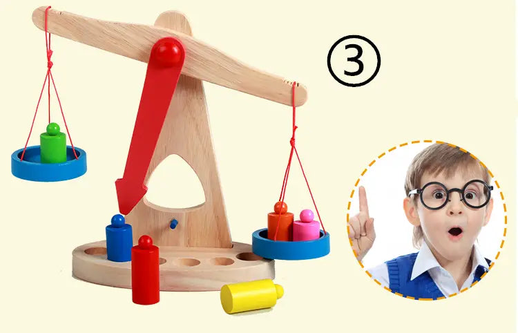 Jeux Balance avec poids Montessori