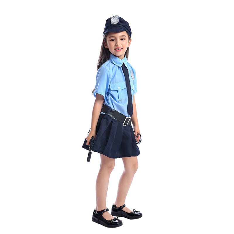 Costume de policier pour filles