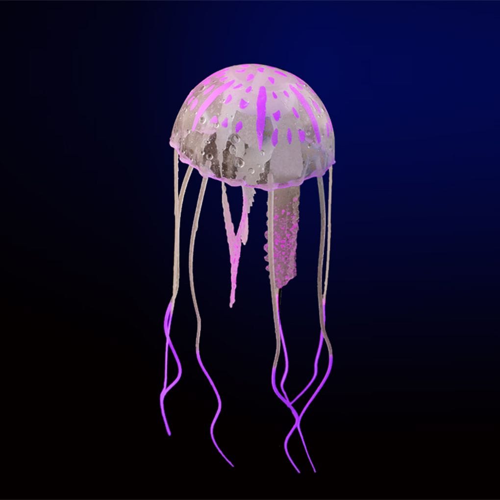 Méduse artificielle colorée décor d’aquarium