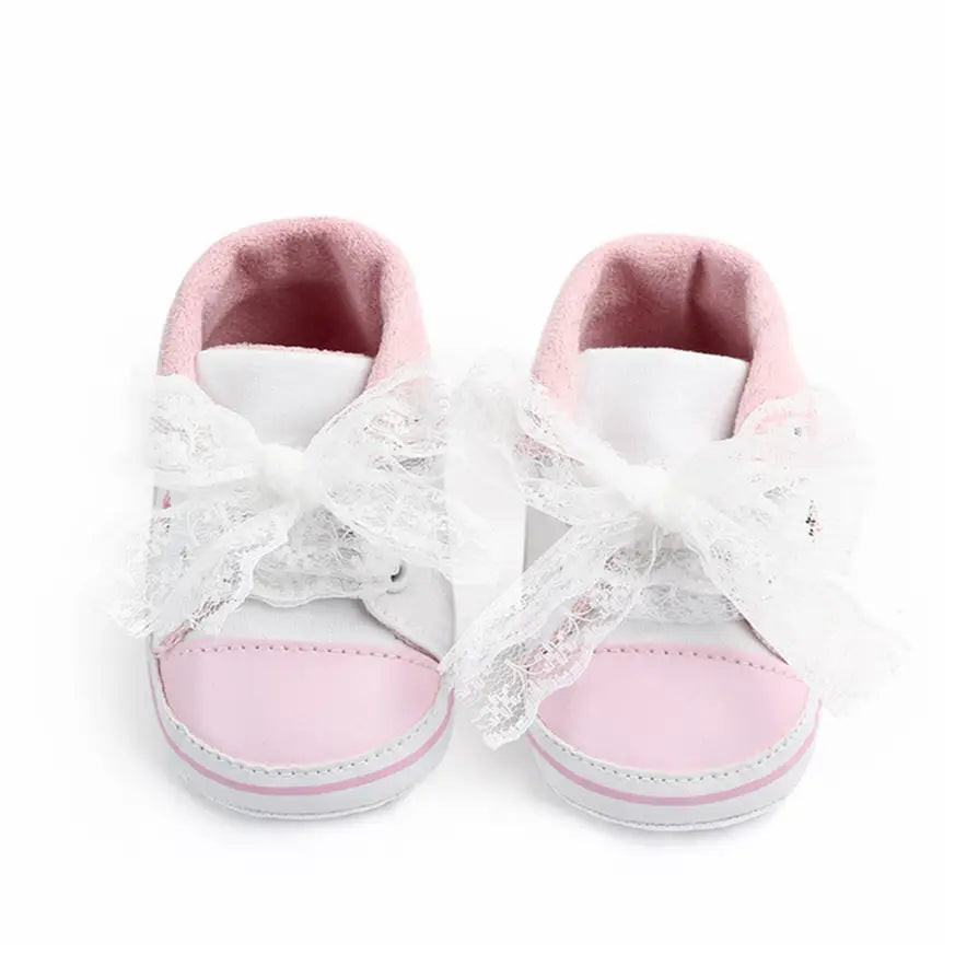 Chaussures brodée pour bébé fille