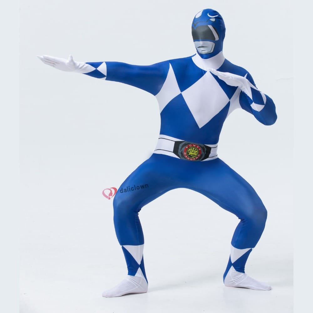 Costume de super-héros Power Ranger Mighty Morphin