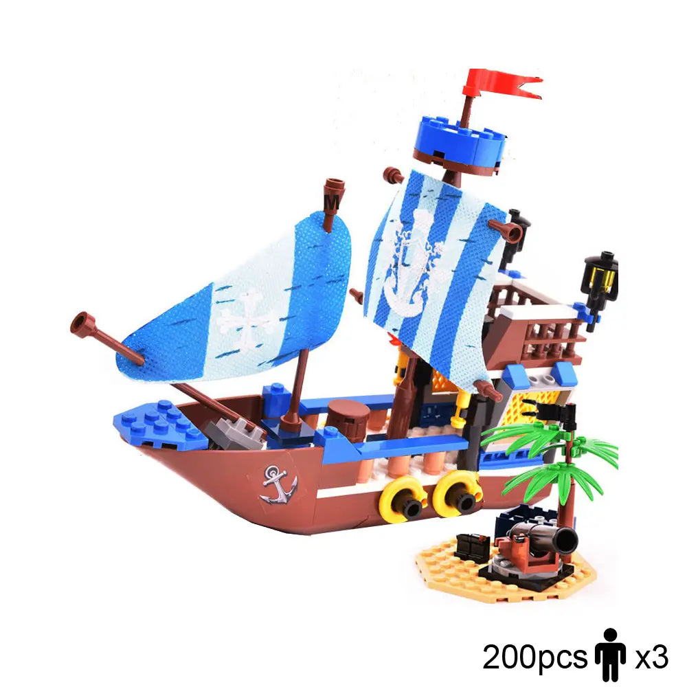 Jeu de construction Bateaux des pirates pour Lego