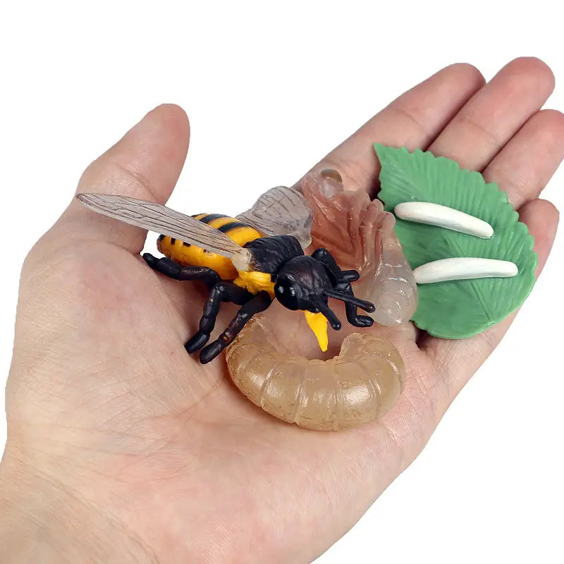 Figurines Pédagogiques Insecte Abeille Larve